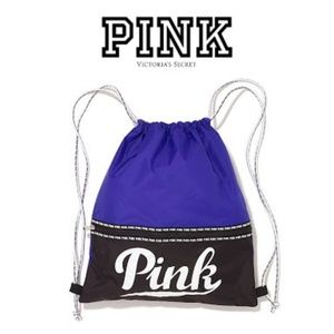 VS PINK Drawstring Backpack NIP